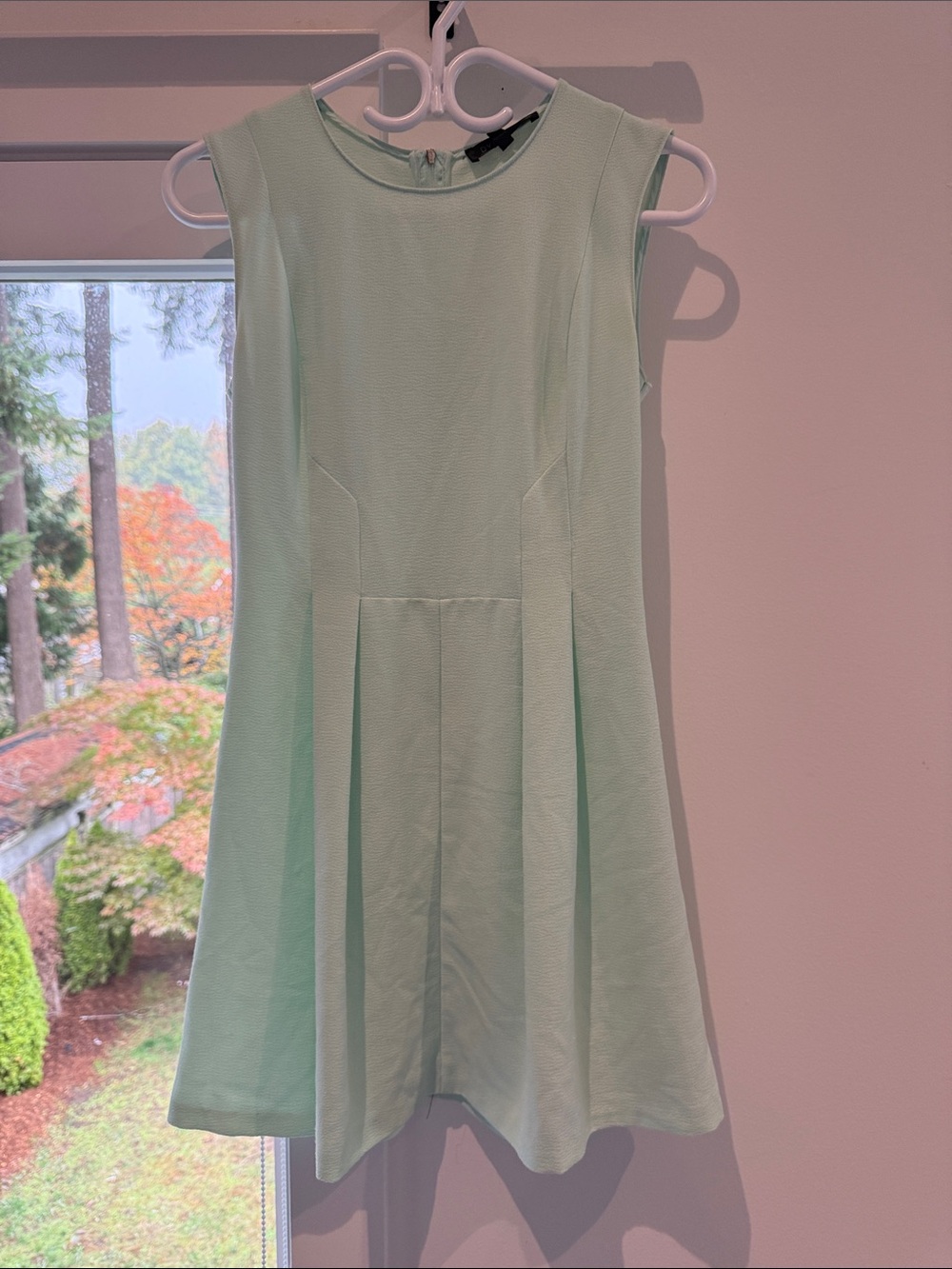 Dynamite Mint Green Sleeveless Fit-and-Flare Dress